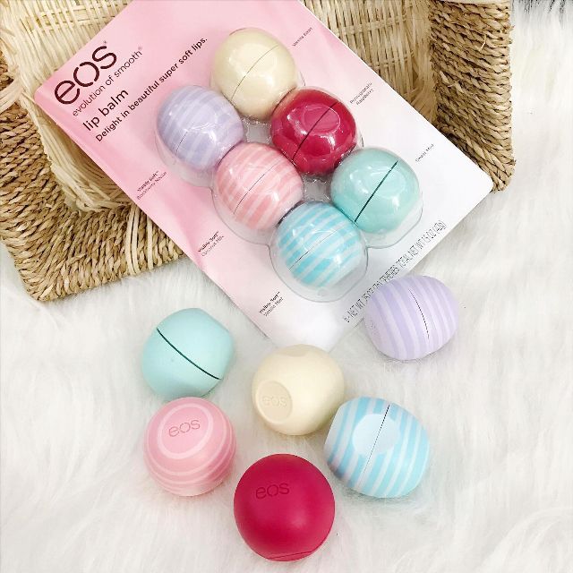 Son dưỡng môi EOS Lip Balm 7g - USA (Pomegranate Raspberry)
