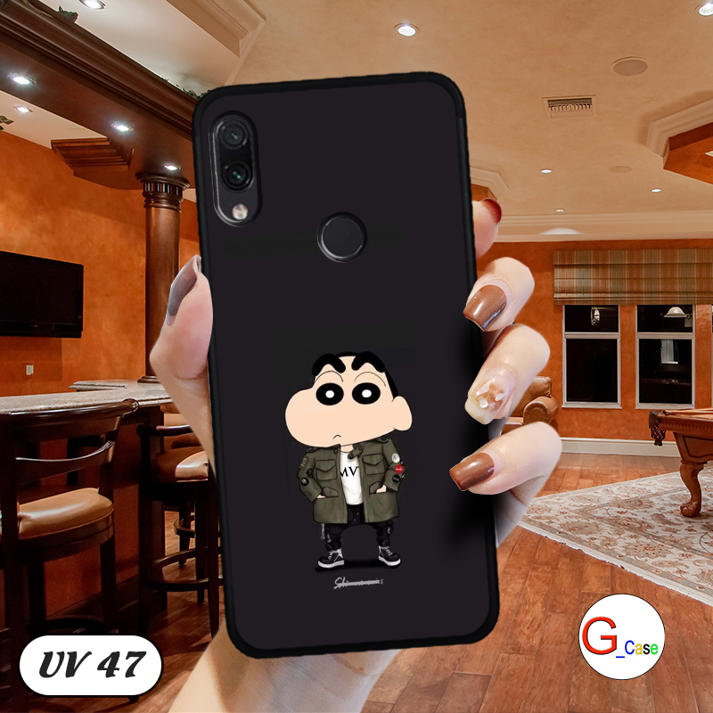 Ốp điện thoại xiaomi redmi note 7 pro - lưng nhám viền dẻo