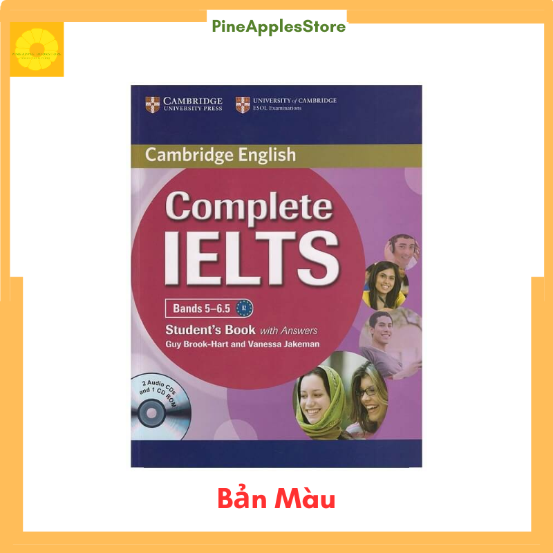 Sách Complete IELTS Bands 5–6.5 Student's Book with Answers ,file nghe được gửi qua mail
