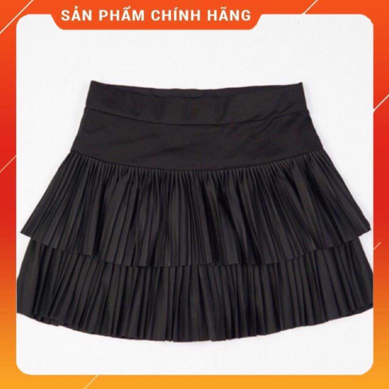 Chân váy bầu xếp ly (Có Quần Trong và chun chỉnh) Chất Umi Hàn cao cấp