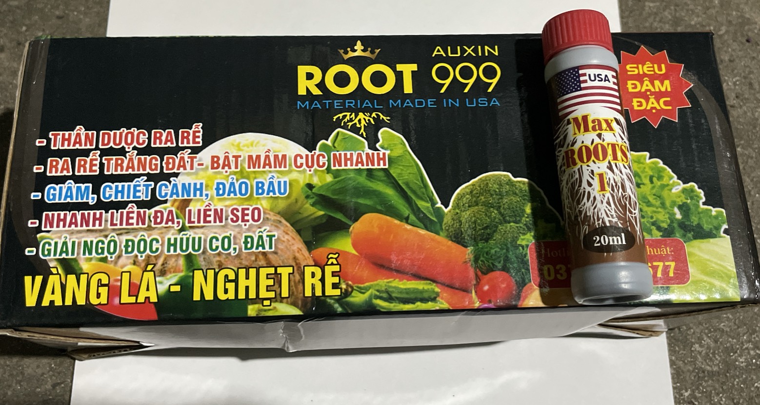 Phân bón kích rễ đậm đặc nhập khẩu Mỹ Roots 1