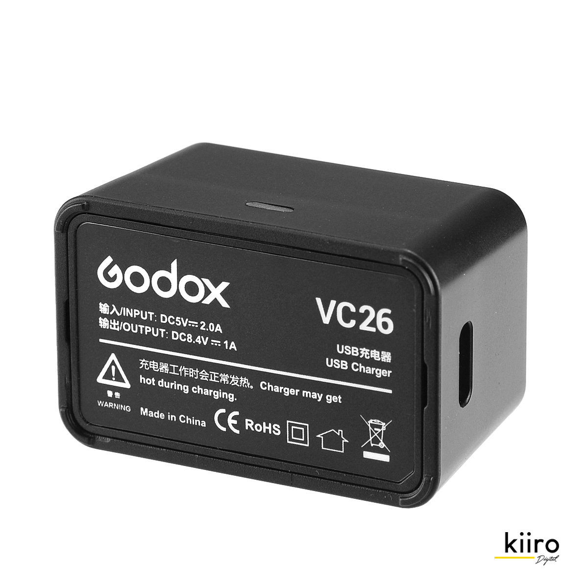 Sạc Godox VC26 cho đèn Godox V1/V860III
