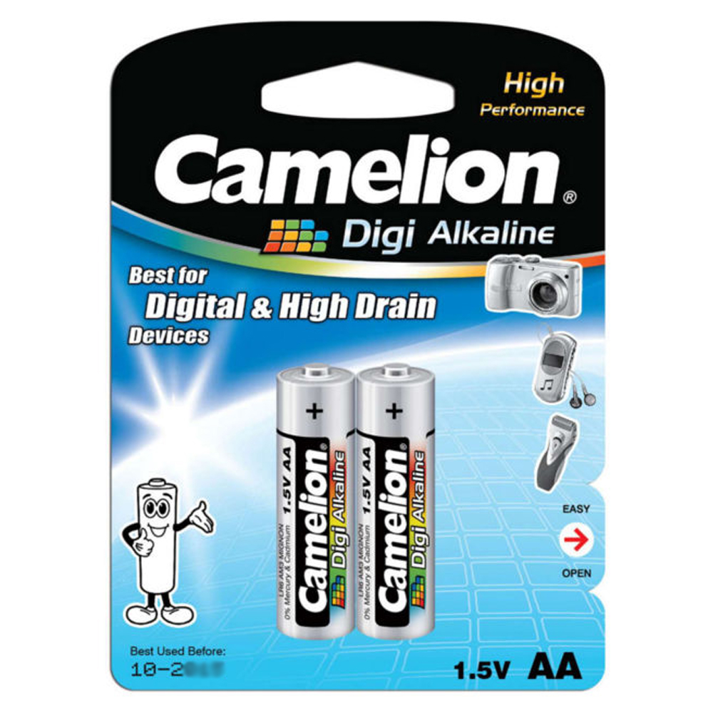 Bộ 2 pin Camelion AA Digi Alkaline chống chảy