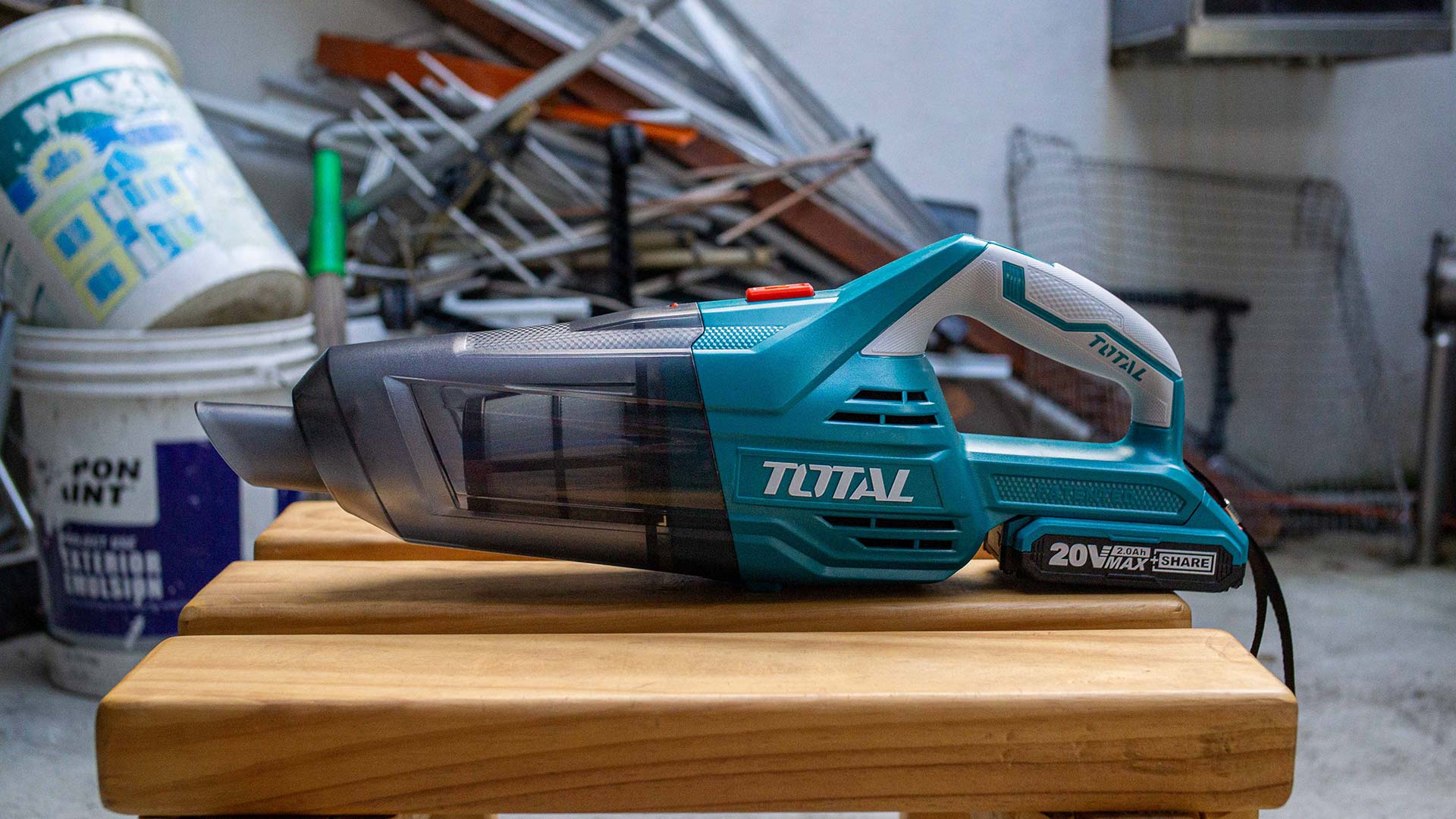 [HCM]Máy hút bụi dùng pin Lithium 20V Total TVLI2001 ( không kèm pin và sạc )