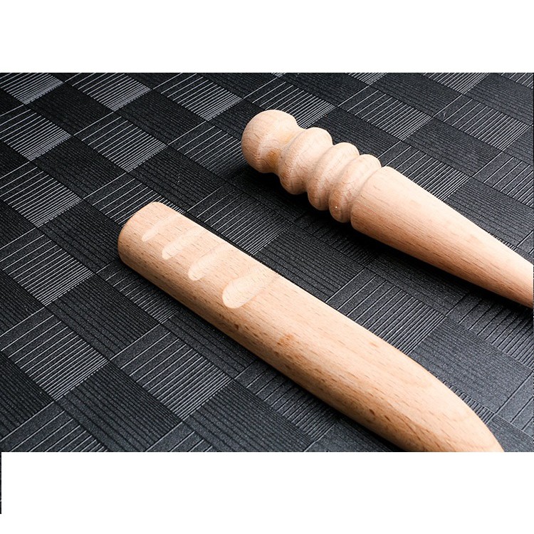 gỗ đánh cạnh da thủ công - dụng cụ làm đồ da handmade