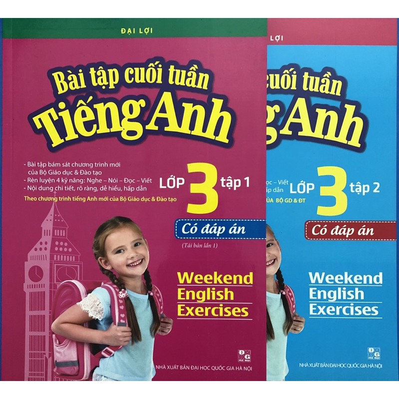 Sách - Bài tập cuối tuần tiếng anh lớp 3