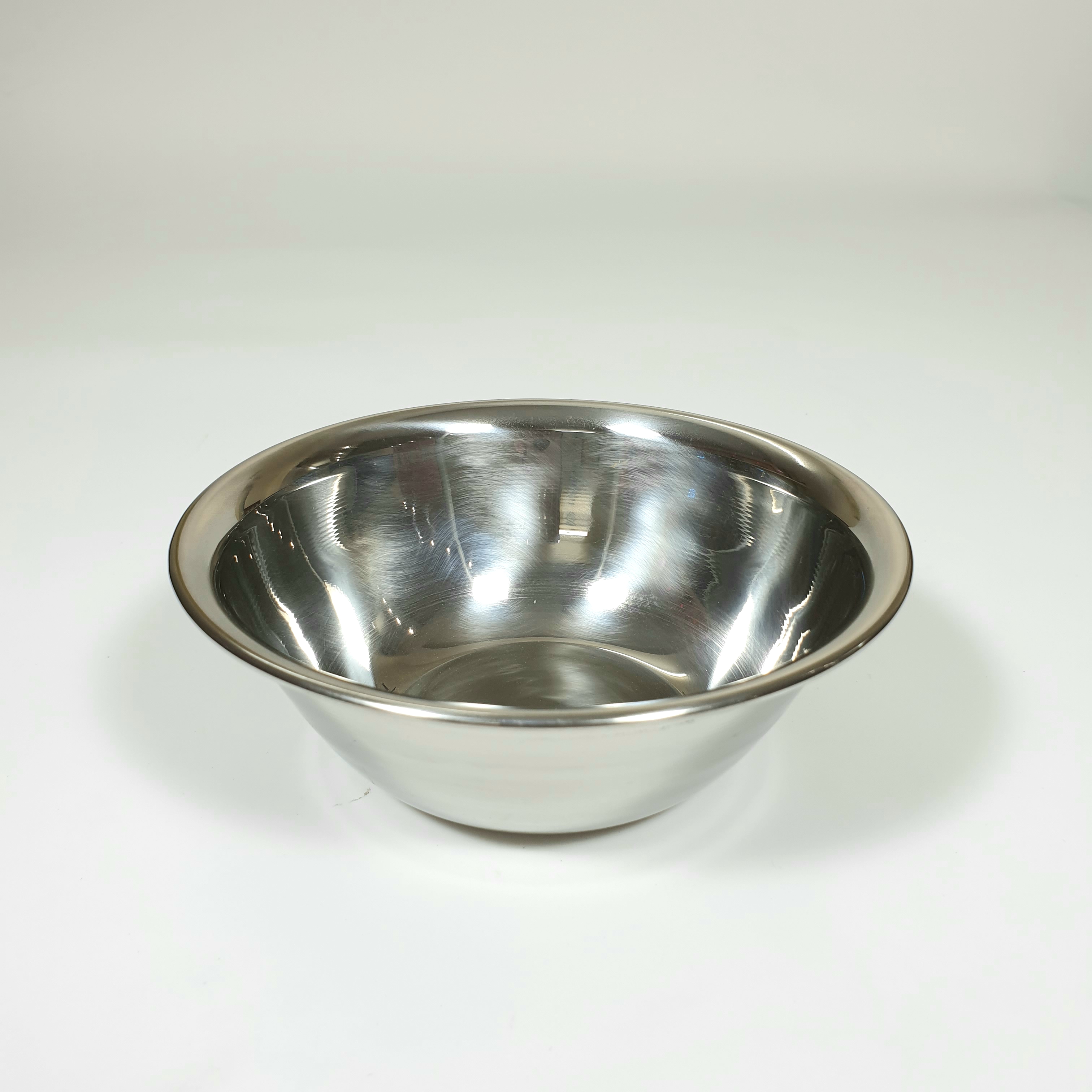 Thau inox 18 cm  hàng dày, đẹp, sáng