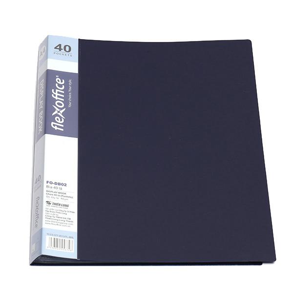 Bìa 40 lá A4 Flexoffice FO-DB02