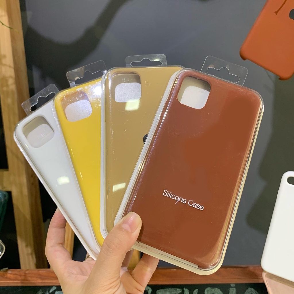 (FULL MÀU ĐỦ DÒNG) Ốp chống bẩn - silicone case dành cho iphone