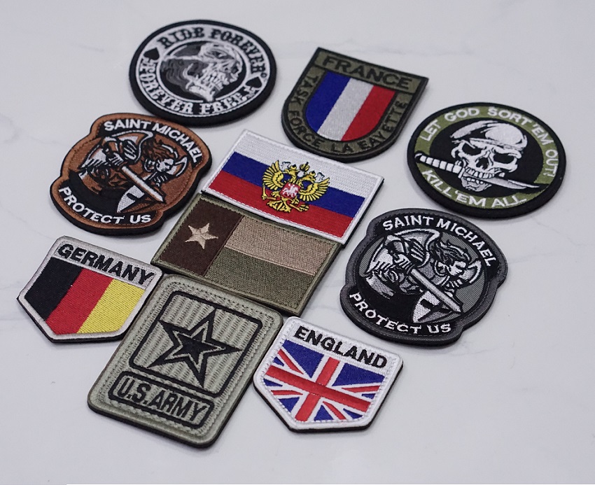 [HCM]Miếng patch dán logo vải thêu tactical 511.