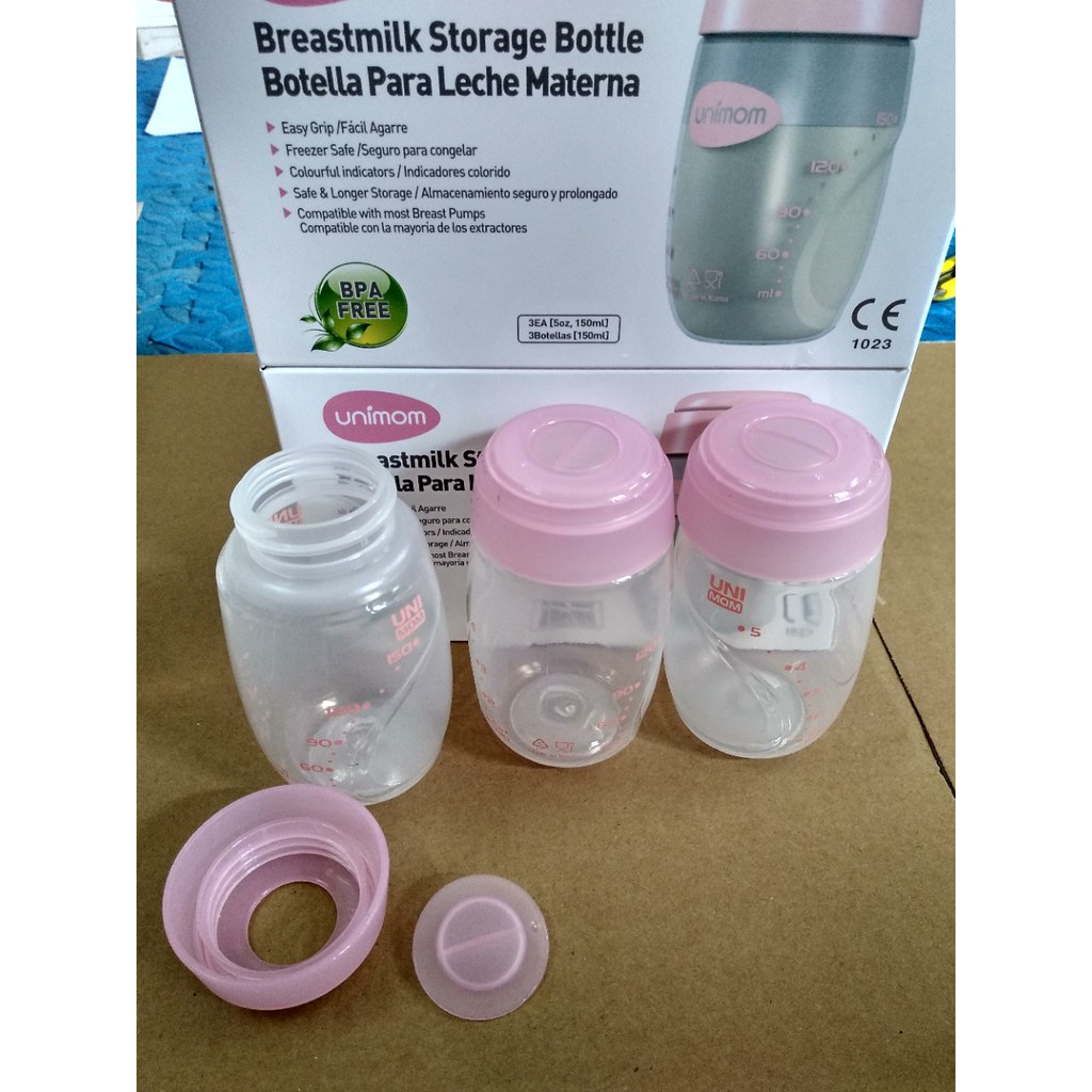 Bình trữ sữa unimom Mini Pum 150ml