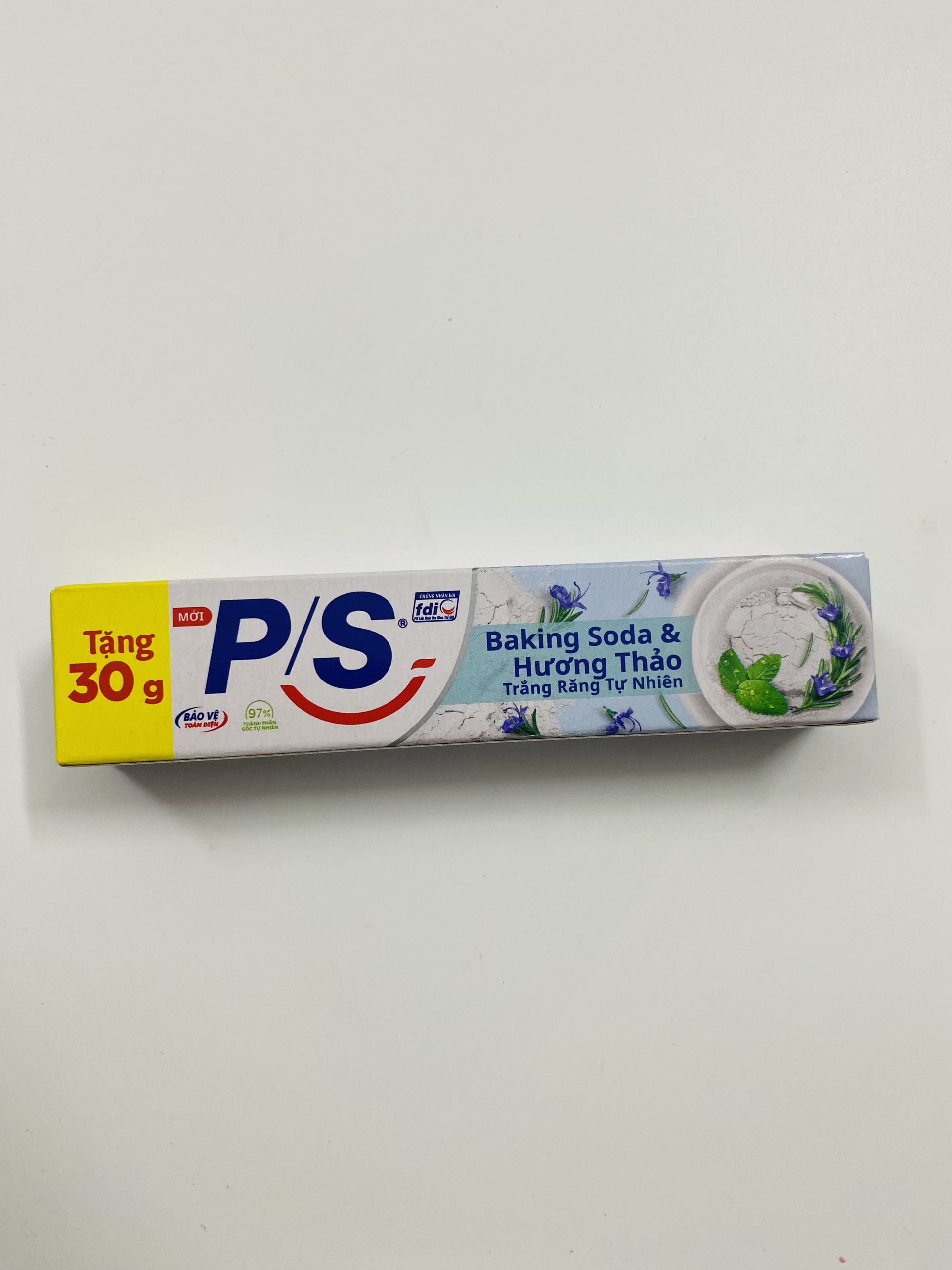 Combo 4 tuýp kem đánh răng Ps 30g/tuýp 4 loại