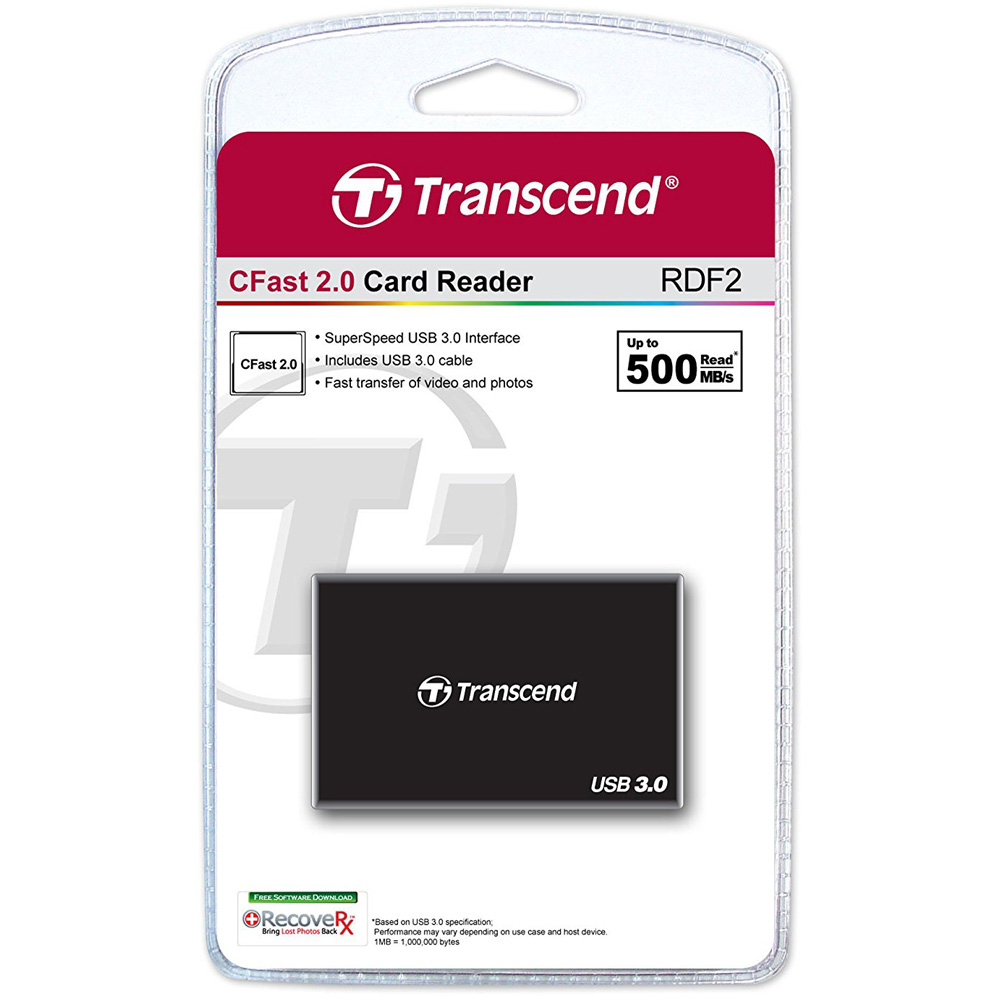 [HCM]Đầu đọc thẻ nhớ CFast 2.0 Transcend TS-RDF2 USB 3.0