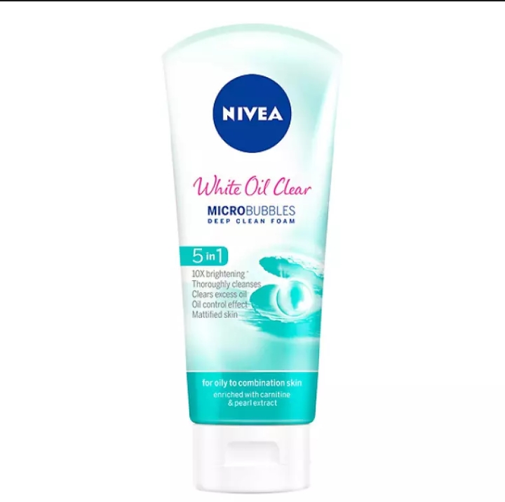 Sữa rửa mặt nivea nữ 100ml đủ loại