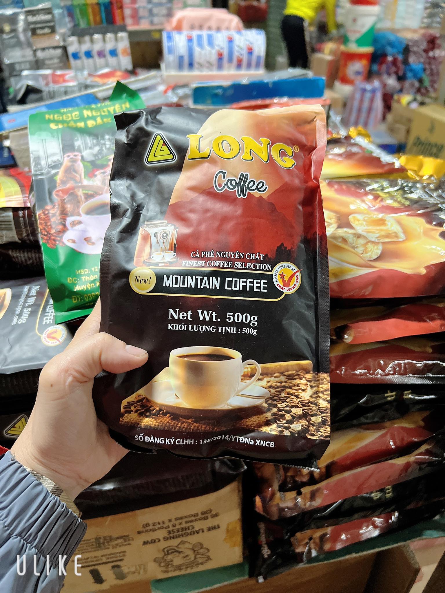 COMBO 3 GÓI CÀ PHÊ LONG - cà phê Đà Nẵng loại ngon ( gói 500gr )