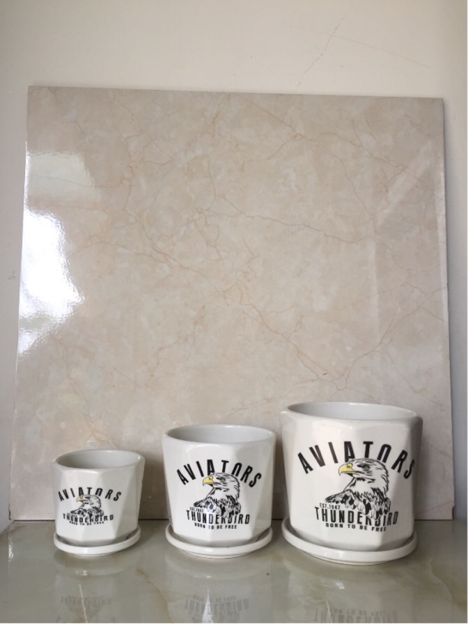 Bộ 3 chậu sứ cao cấp để bàn.