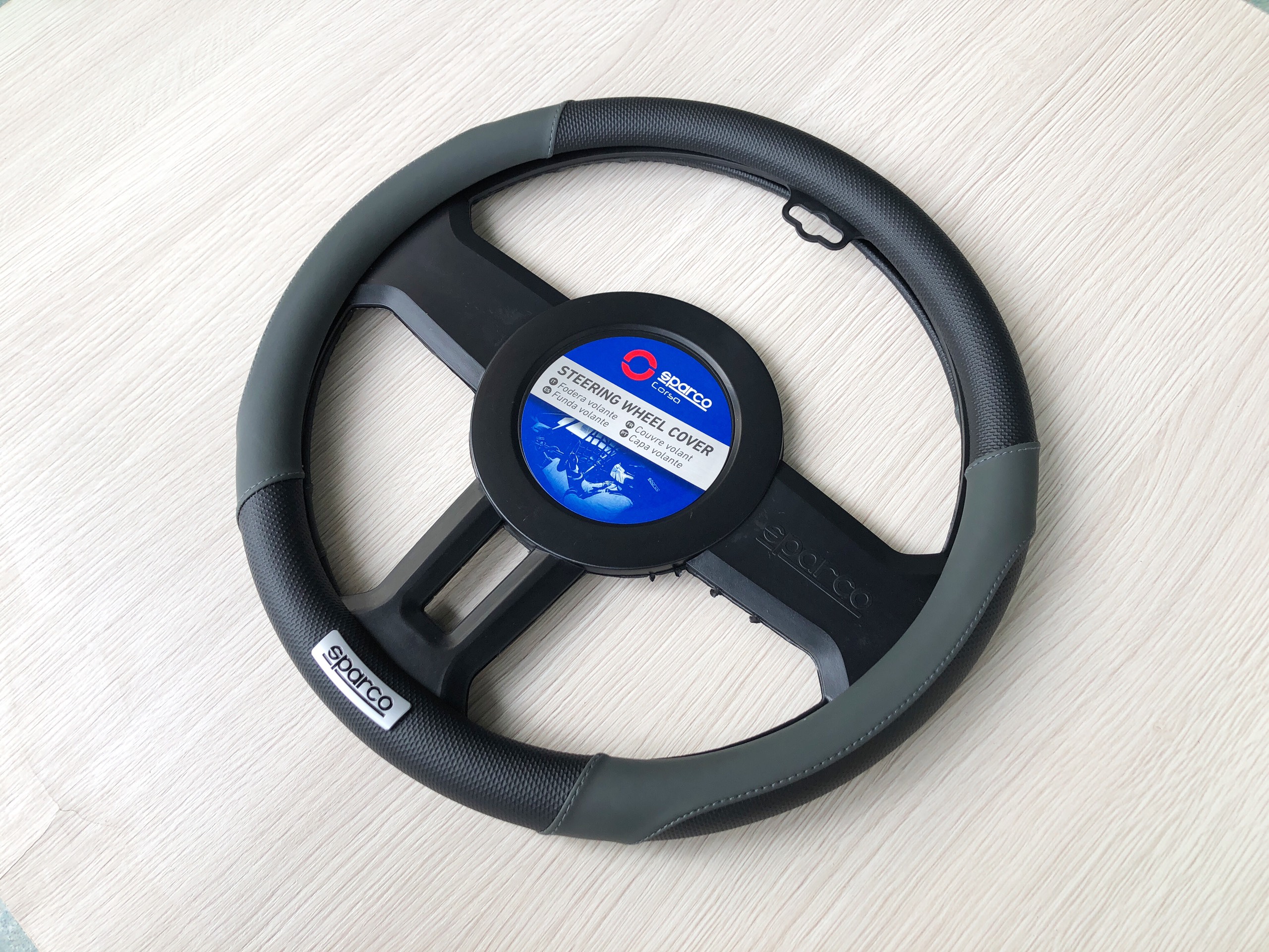 [HCM]Bọc vô lăng Sparco Corsa (SPC1113GR)