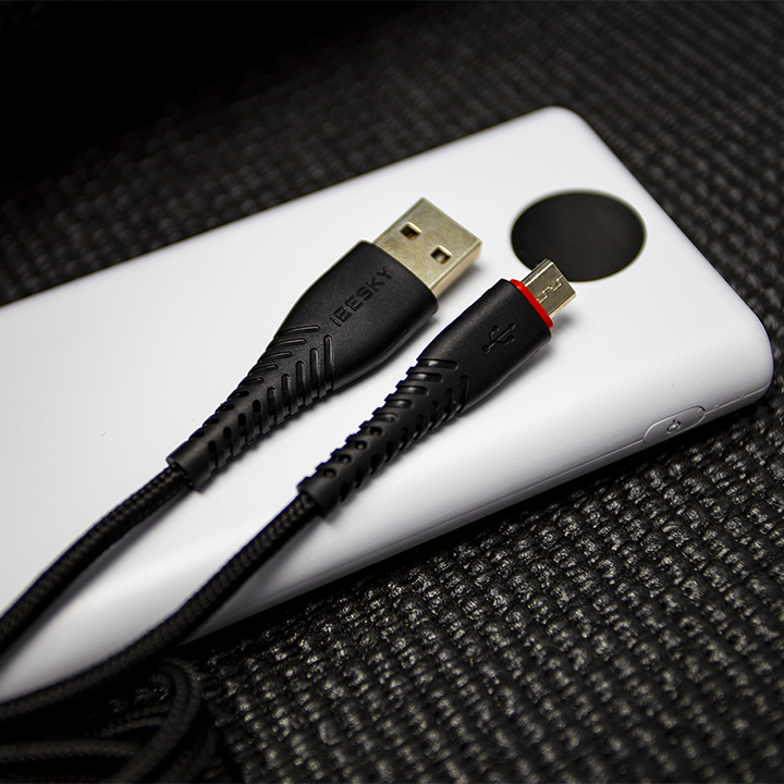 Dây Sạc IPhone IBESKY LS18 5A, Cáp Sạc Micro 5A USB / Lightining Cho IPhone/IPAD/Adroid Chính Hãng