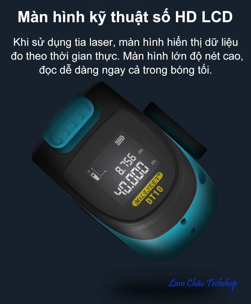 Thước cuộn laser Xiaomi Mileseey DT10