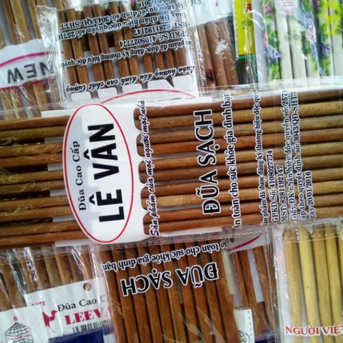 Combo 10 đôi Đũa Sạch Cao Cấp Lê Vân - Không sơn phủ hóa chất
