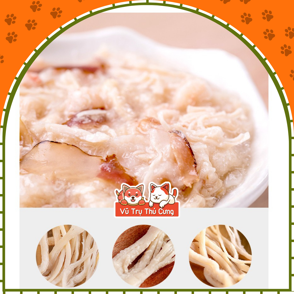 Combo 10 gói Pate Wanpy cho Mèo 80g, cung cấp nhiều dinh dưỡng từ thịt gà, cá ngừ
