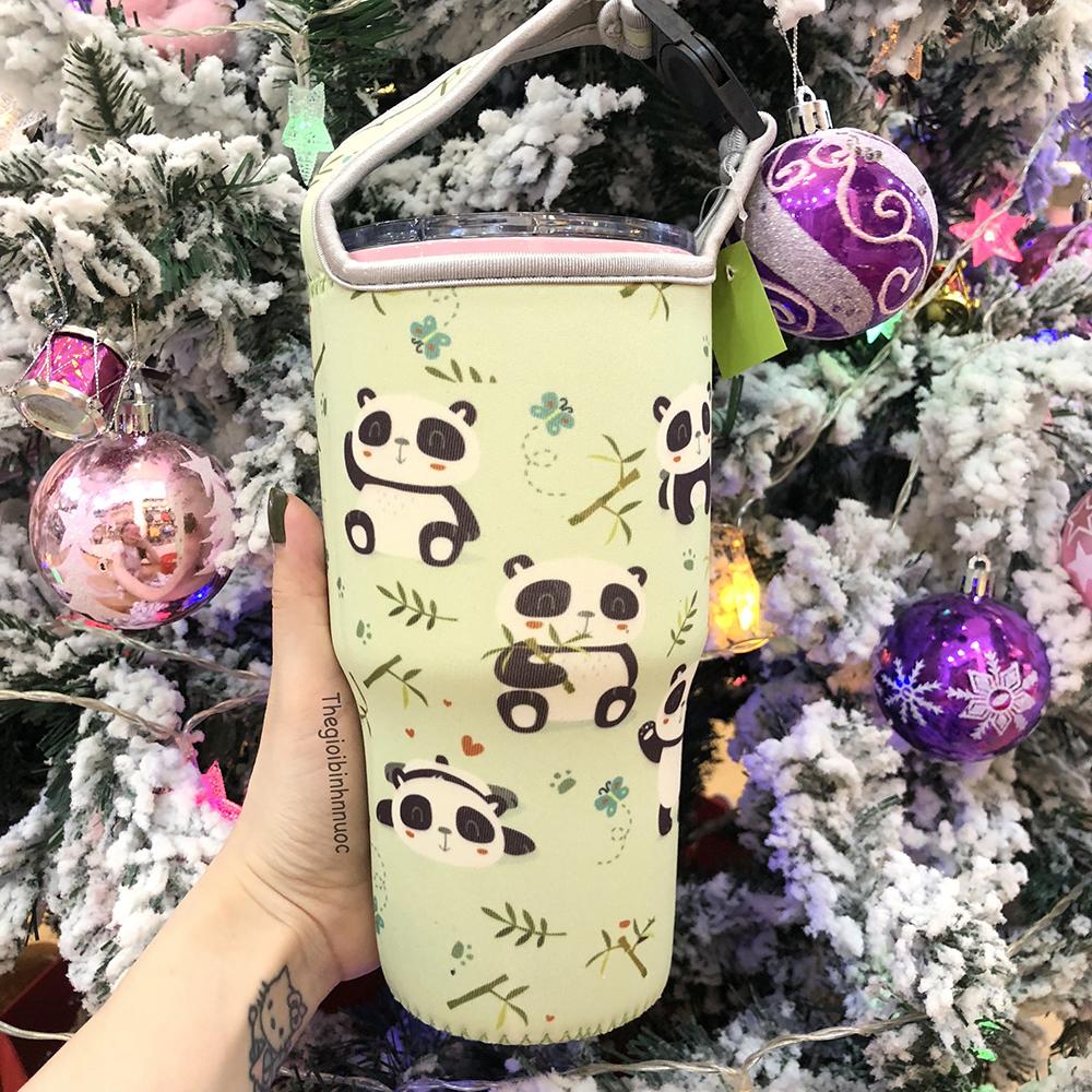 Túi Đựng Ly Yeti GIỮ NHIỆT GẤU PANDA T49