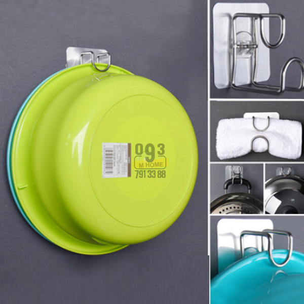 Giá Treo Inox Đa Năng Móc Treo Nhà Vệ Sinh