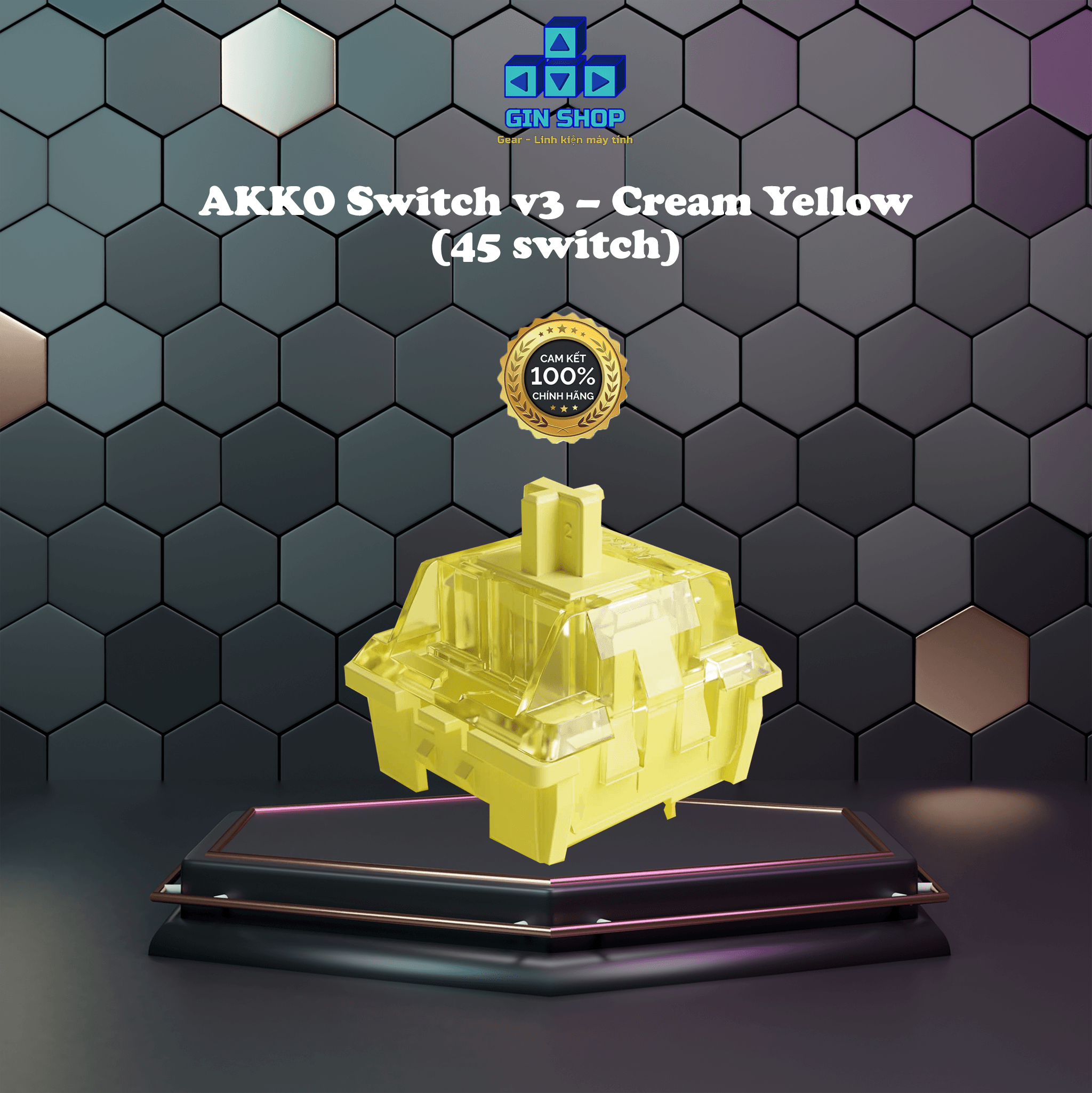 [Chính hãng] Switch AKKO thay bàn phím cơ CS switch ( 45 sw ) & TTC switch ( 10 sw )