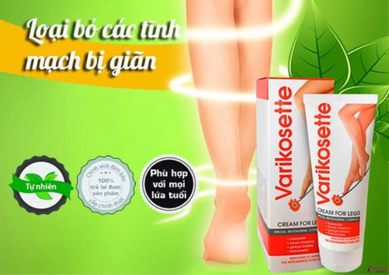 Kem Varikosette Điều Tri Suy Giãn Tĩnh Mạch