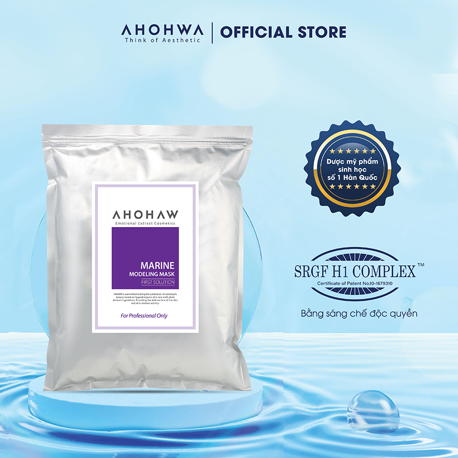 Mặt Nạ Bột Cấp Ẩm Cao Cấp Ahohwa First Solution - Hàng Chính Hãng