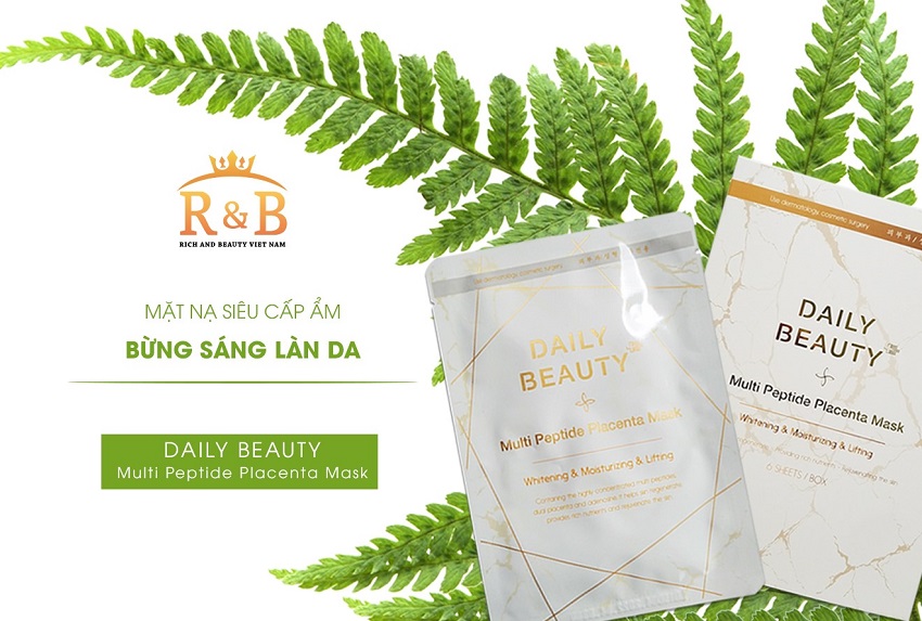 Mặt Nạ Nhau Thai Cừu Multi Peptide Placenta Mask
