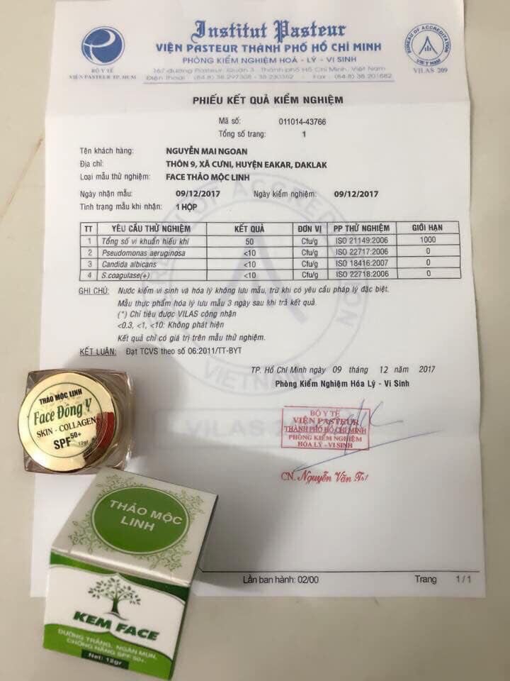 Kem Face Đông Y Thảo Mộc Linh