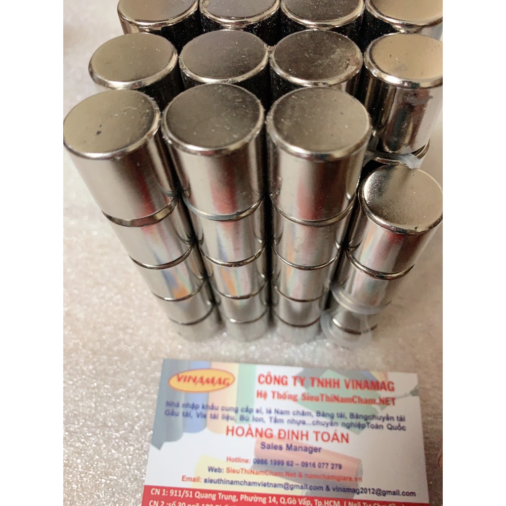 Nam châm hình trụ đất hiếm 20x20mm