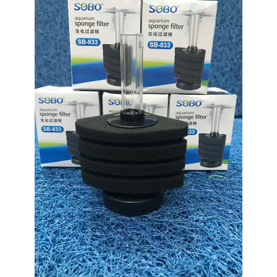 Lọc sủi vi sinh mini dạng góc Sobo SB-833