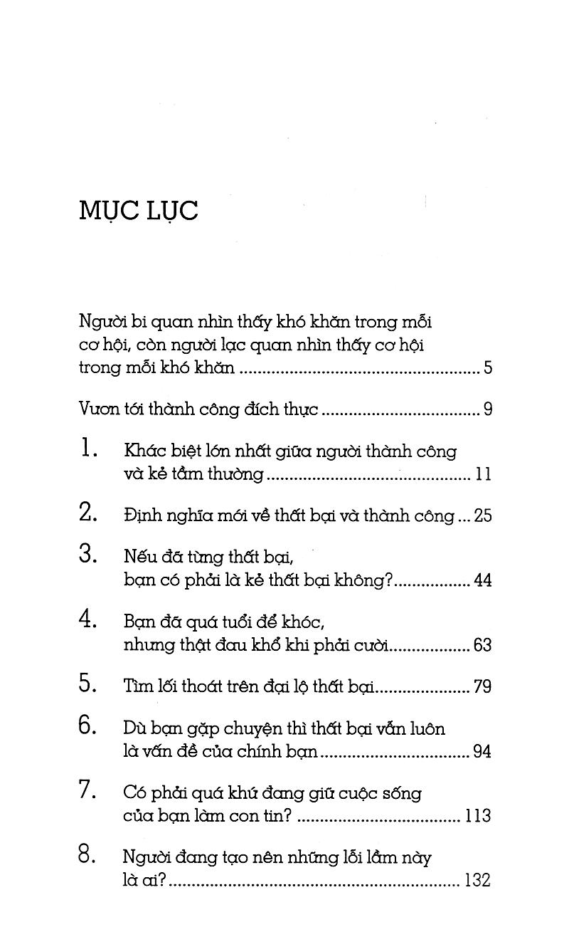 Học từ vấp ngã để từng bước thành công