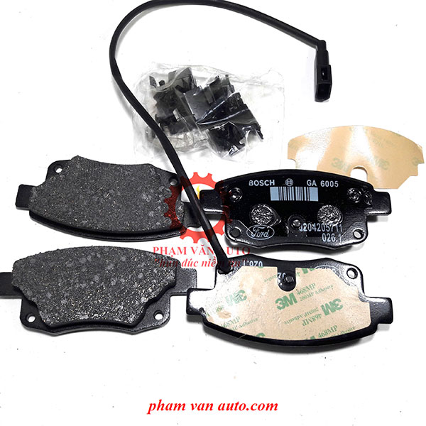 Má phanh sau Ford Transit, Bố thắng sau ô tô má mềm mạt ánh đồng hàng JMC Phạm Văn Auto