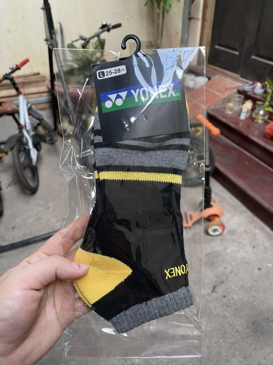 Tất cầu lông Yonex ngắn cổ pha màu