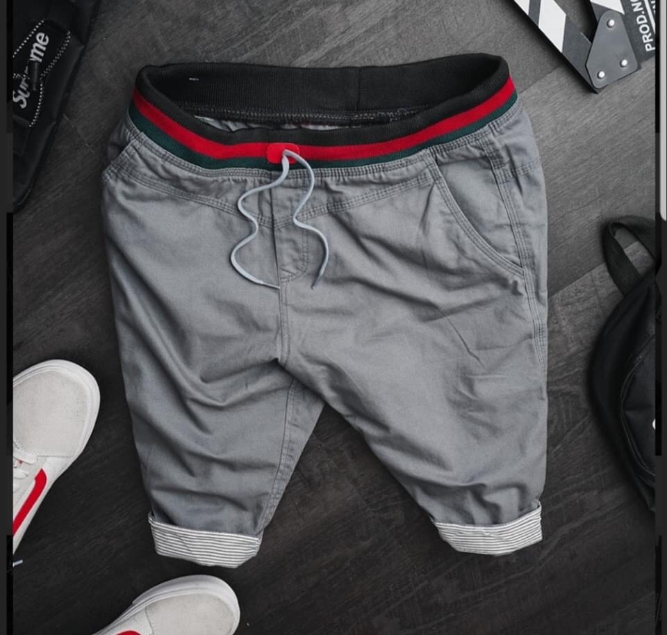 quần short kaki lưng thun