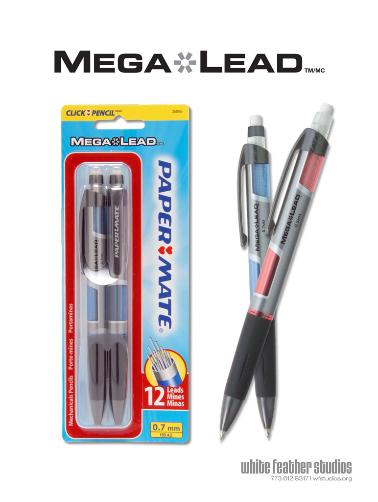 Bút chì bấm Paper Mate Mega Lead 0.7mm
