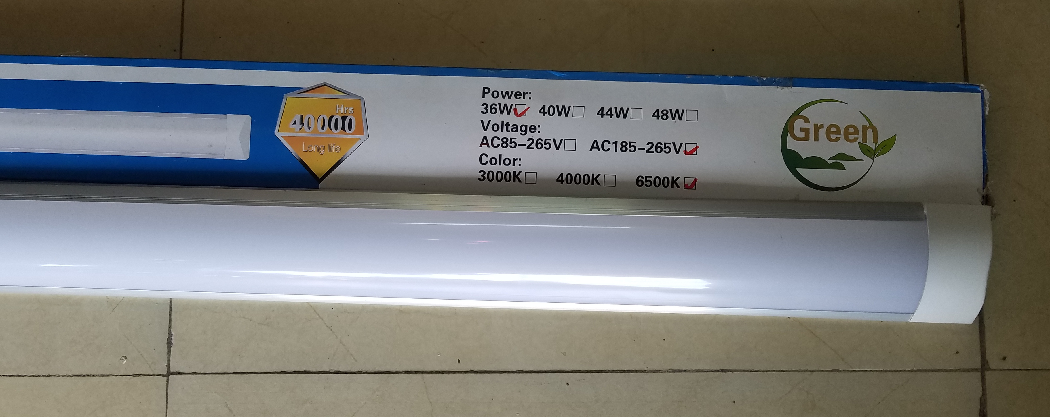 COMBO 3 ĐÈN TUÝP LED BÁN NGUYỆT 1M2 40W