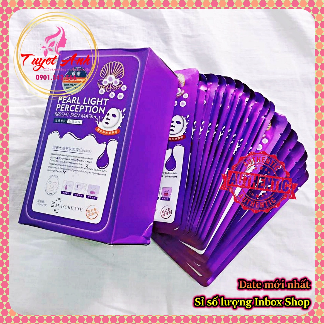 [HCM]Mặt Nạ HA Mask Maycreate (Miếng) Hyaluronic Acid