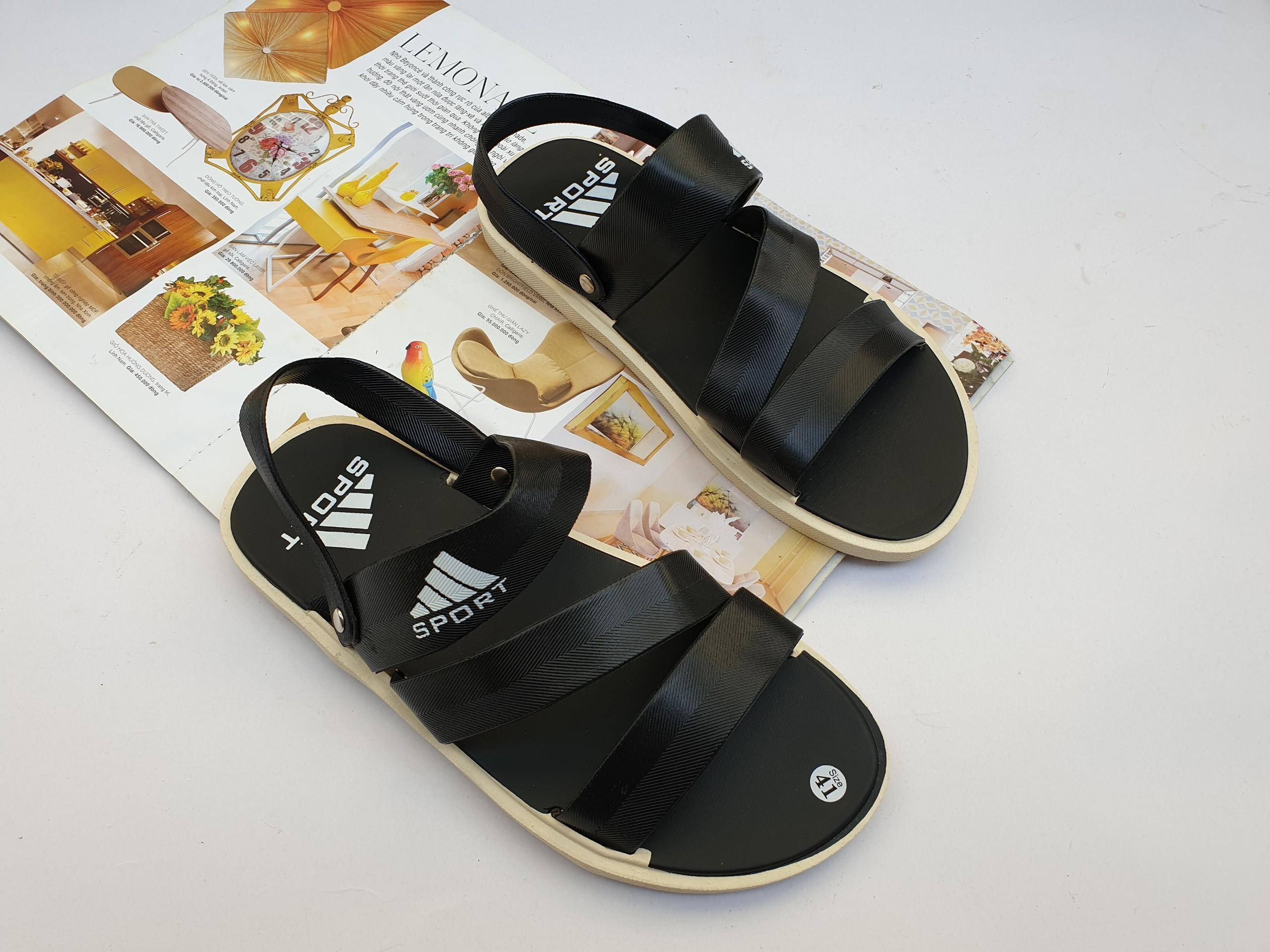 [HCM]Sandal Nam Nữ Không Thấm Nước Đi Mưa