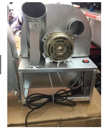 Máy thái hành tỏi mô tơ+ 3 lưỡi dao