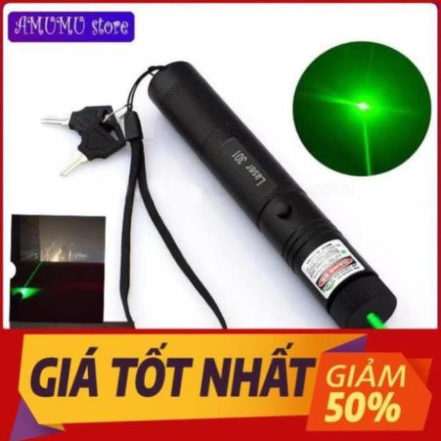 Đèn pin SD laser 303 chiếu xa hàng kilomet