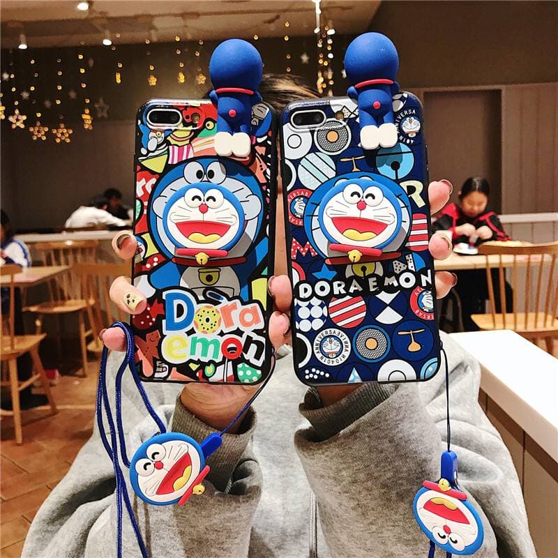 Ốp lưng Xiaomi Redmi Note 9,Note 9s,Note 9 Pro,Mi Note 10 Lite,Redmi Note 8,Note 8 Pro,Redmi Note 7,Note 7 Pro,Note 5,Note 5 Pro,Note 6,Note 6 Pro Leo Doremon X56