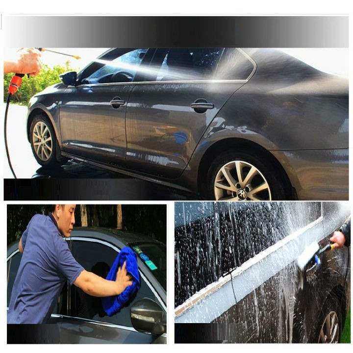 máy bơm rửa xe tăng áp mini