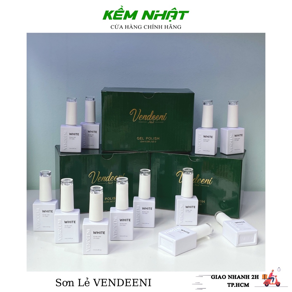 Lẻ Sơn Gel VENDEENI Sơn Móng 15ml Siêu Đẹp