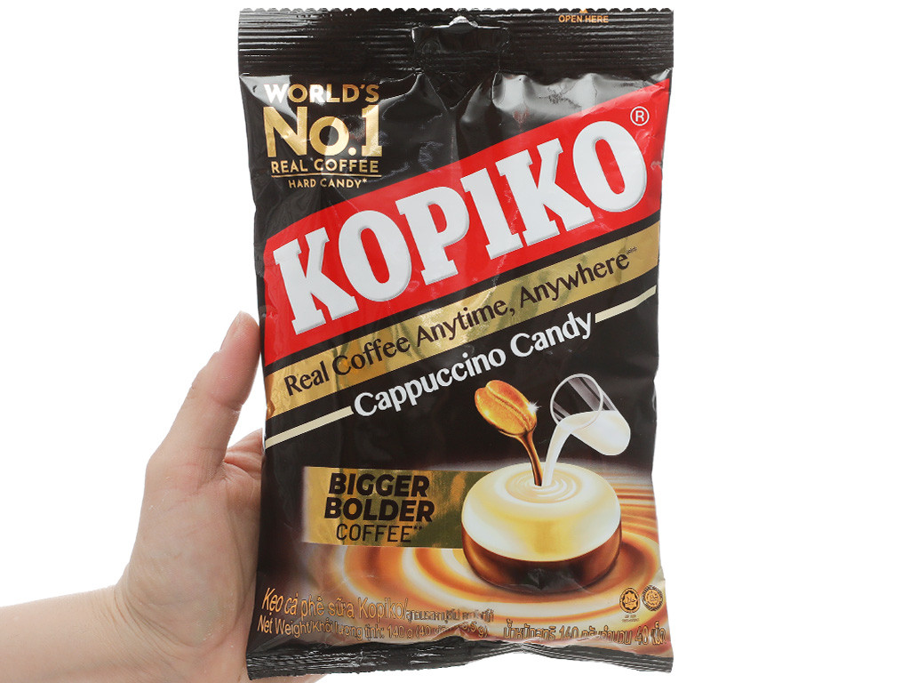 kẹo cà phê sữa Kopiko Indonesia gói 140g
