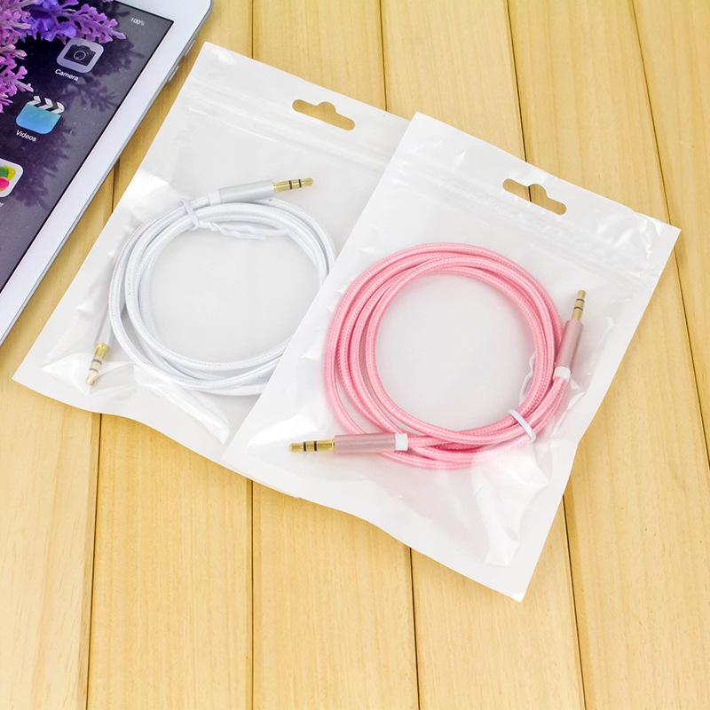 Jack 2 đầu 3.5 bọc dù cao cấp 1m