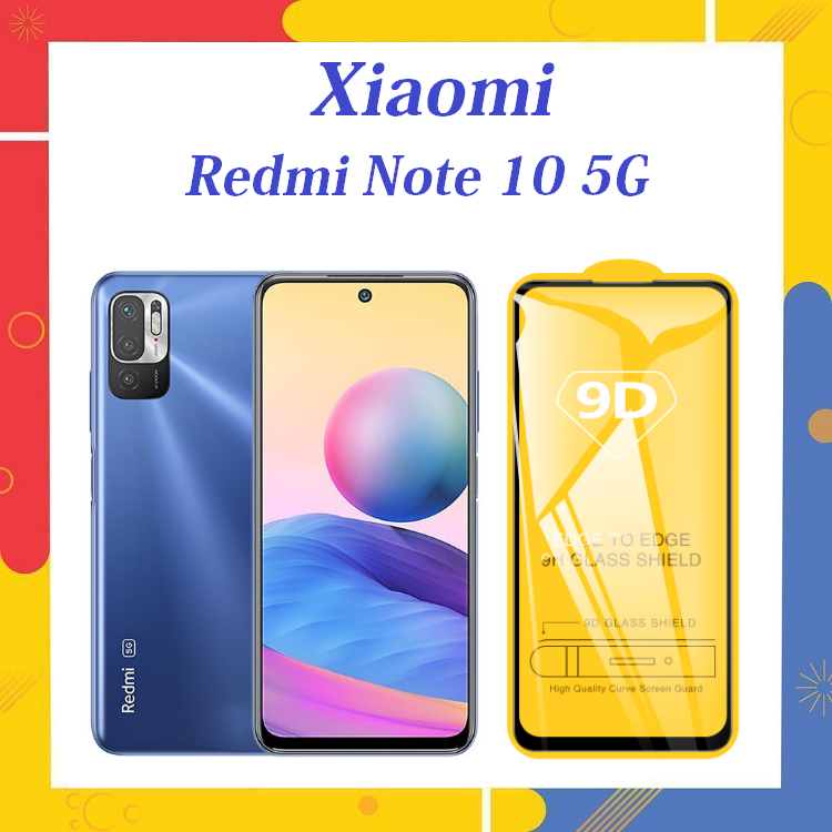 Cường Lực 9D Full Màn Hình Xiaomi Redmi Note 10 5G Full Keo Tặng Phụ Kiện Dán